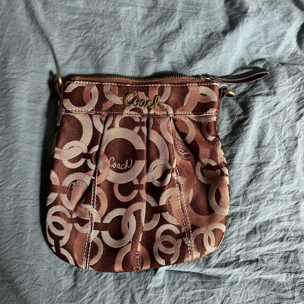 Coach Brown Patterned Women's Bag
